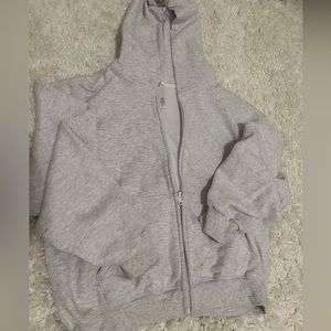 ❌SOLD❌ Skims Cotton Fleece Zip Up Hoodie